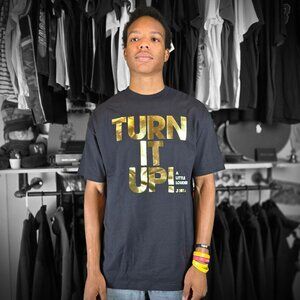 Stonesthrow Turn It Up! Ruff Draft J Dilla T-shirt Black Men's XL NWOT